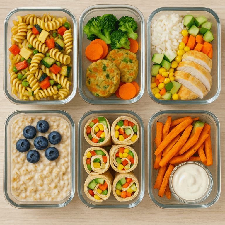 Meal Prep für Kinder – gesunde und schnelle Rezepte für einen entspannten Familienalltag